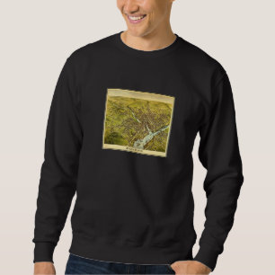 Sudadera Mapa Antiguo de Bangor Me 1870