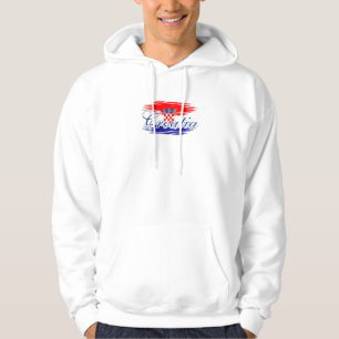 Sudadera Mapa de bandera de Croacia