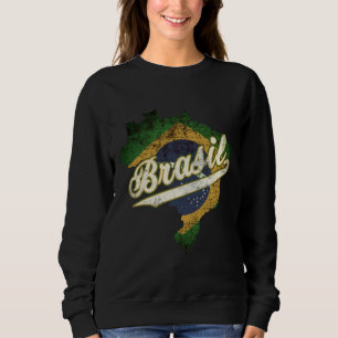 Sudadera Mapa de Brasil