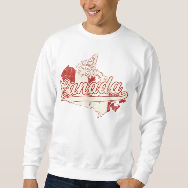 Sudadera Mapa de Canadá (Anverso)