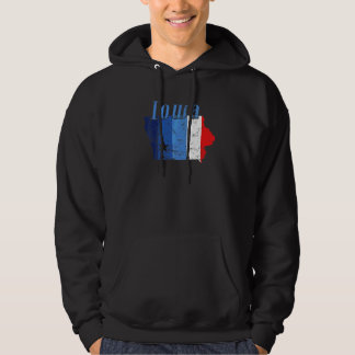 Sudadera Mapa De Contorno De Estado Estadounidense Iowa
