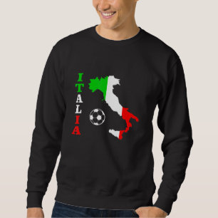 Sudadera Mapa de fútbol de Italia