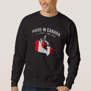 Sudadera Mapa de hojas de arce de Canadá