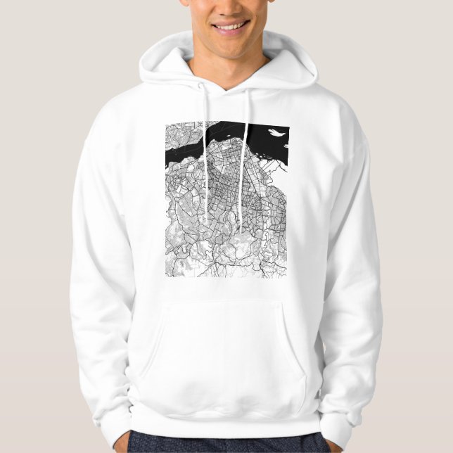 Sudadera Mapa de Kinshasa RD Congo (Anverso)