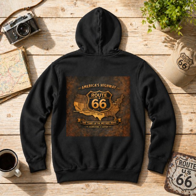 Sudadera Mapa de la Carretera 100 Años de Retro America (Subido por el creador)