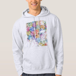 Sudadera Mapa de la ciudad de Addis Abeba Etiopía