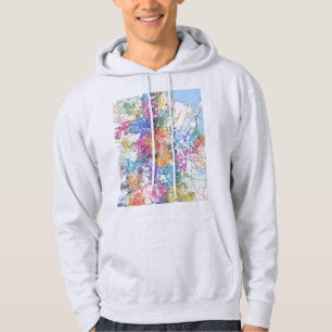 Sudadera Mapa de la ciudad de Brisbane Australia