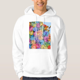 Sudadera Mapa de la ciudad de Brisbane Australia