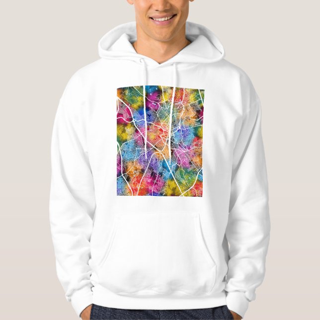 Sudadera Mapa de la ciudad de Campinas Brasil (Anverso)
