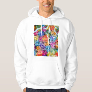Sudadera Mapa de la ciudad de Daegu Corea del Sur