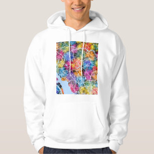 Sudadera Mapa de la ciudad de Dongguan China