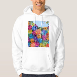 Sudadera Mapa de la ciudad de Huzhou China
