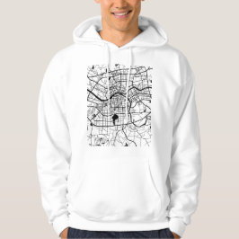 Sudadera Mapa de la ciudad de Jinhua China