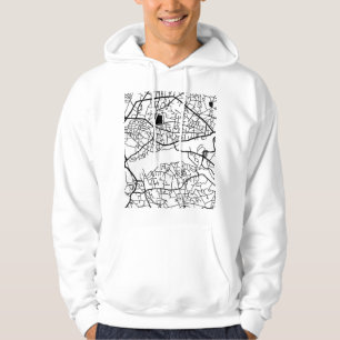 Sudadera Mapa de la ciudad de Kalyan Maharashtra