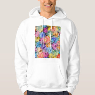 Sudadera Mapa de la ciudad de Kano Nigeria