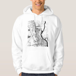 Sudadera Mapa de la ciudad de Khulna Bangladesh