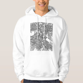 Sudadera Mapa de la ciudad de Ludhiana India