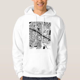 Sudadera Mapa de la ciudad de Madurai Tamil Nadu
