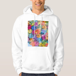 Sudadera Mapa de la ciudad de Manaus Brasil
