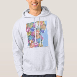 Sudadera Mapa de la ciudad de Maracaibo Venezuela