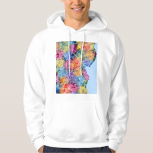 Sudadera Mapa de la ciudad de Maracaibo Venezuela
