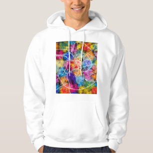 Sudadera Mapa de la ciudad de Medina Arabia Saudita