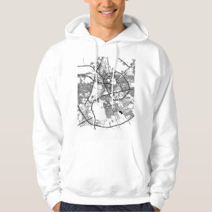 Sudadera Mapa de la ciudad de Medina Arabia Saudita