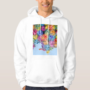 Sudadera Mapa de la ciudad de Montevideo Uruguay