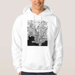 Sudadera Mapa de la ciudad de Montevideo Uruguay