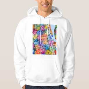 Sudadera Mapa de la ciudad de Phnom Penh Camboya