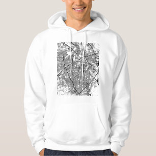 Sudadera Mapa de la ciudad de Rajkot Gujarat