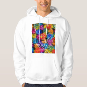 Sudadera Mapa de la ciudad de Shaoguan China