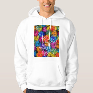 Sudadera Mapa de la ciudad de Shaoguan China