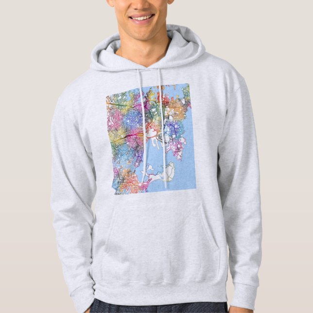 Sudadera Mapa de la ciudad de Sídney Australia (Anverso)