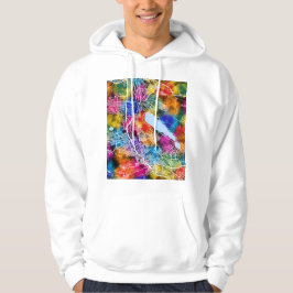 Sudadera Mapa de la ciudad de Tbilisi Georgia