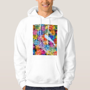 Sudadera Mapa de la ciudad de Tbilisi Georgia