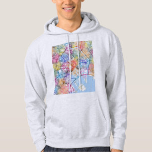 Sudadera Mapa de la ciudad de Tokio Japón
