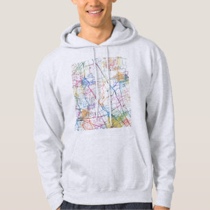 Sudadera Mapa de la ciudad de Yancheng China