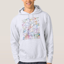 Sudadera Mapa de la ciudad de Yichun China