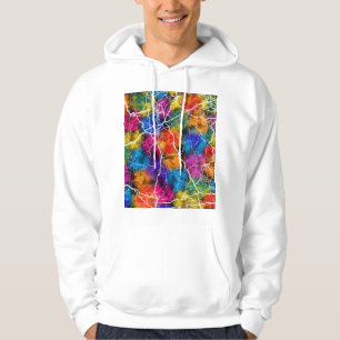 Sudadera Mapa de la ciudad de Yongzhou, China