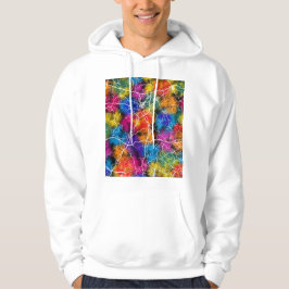 Sudadera Mapa de la ciudad de Yulin, China