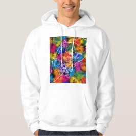 Sudadera Mapa de la ciudad de Yunfu China