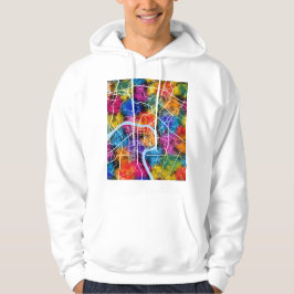 Sudadera Mapa de la ciudad de Zhuzhou China