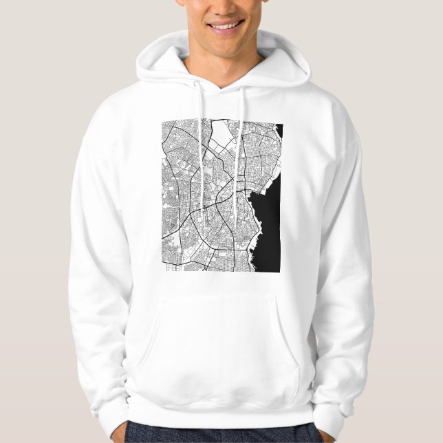 Sudadera Mapa de Maracaibo Venezuela (Anverso)