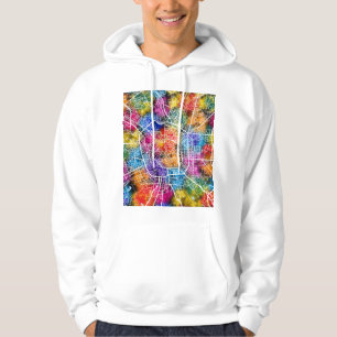 Sudadera Mapa de Milán Italia