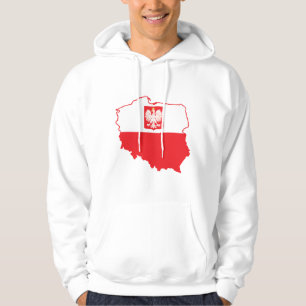 Sudadera Mapa De Polonia En Colores Polacos
