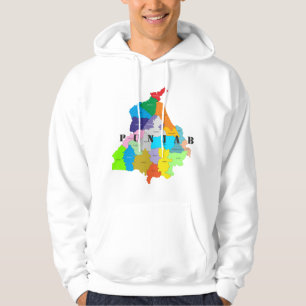 Sudadera Mapa de Punjab