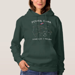 Sudadera Mapa de Punta Cana