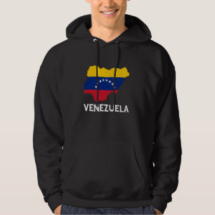 Sudadera Mapa de raíces venezolanas Bandera orgullo venezol