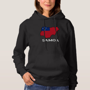 Sudadera Mapa de Samoa Roots Samoan Orgullo Samoano Bandera
